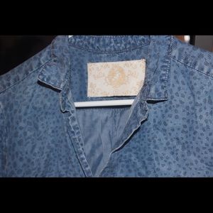 Small Jean Button Down Shirt